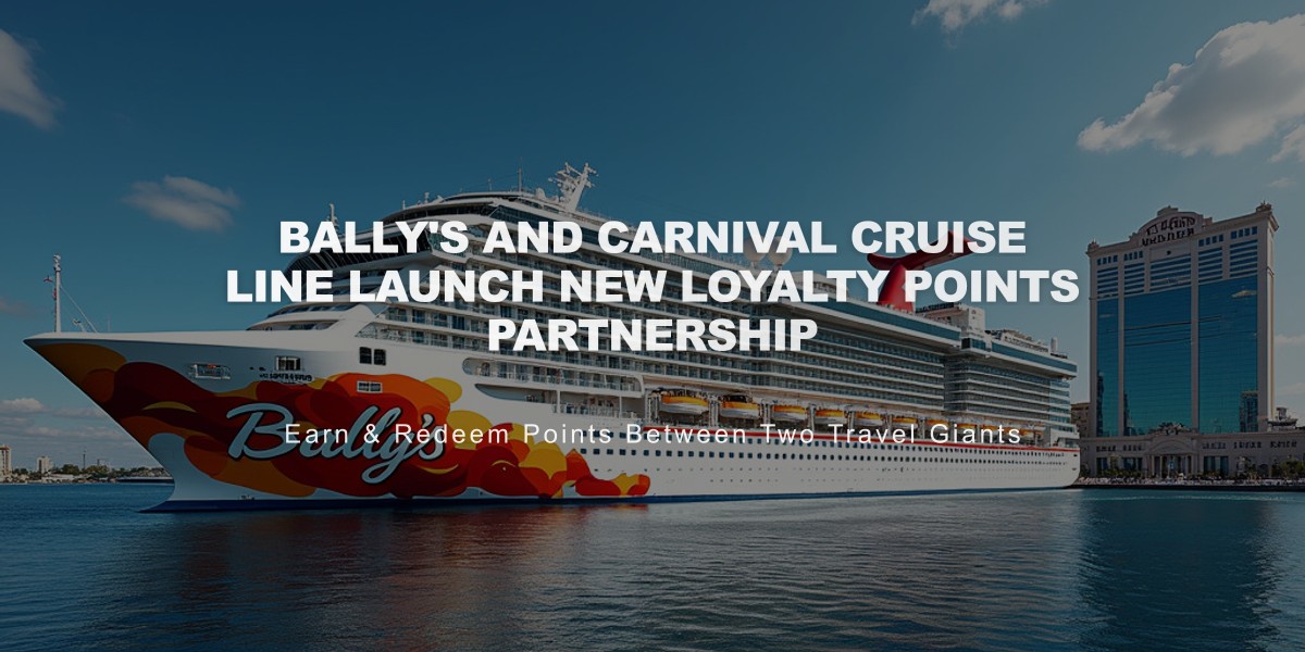 Bally's and Carnival Cruise Line Launch New Loyalty Points Partnership