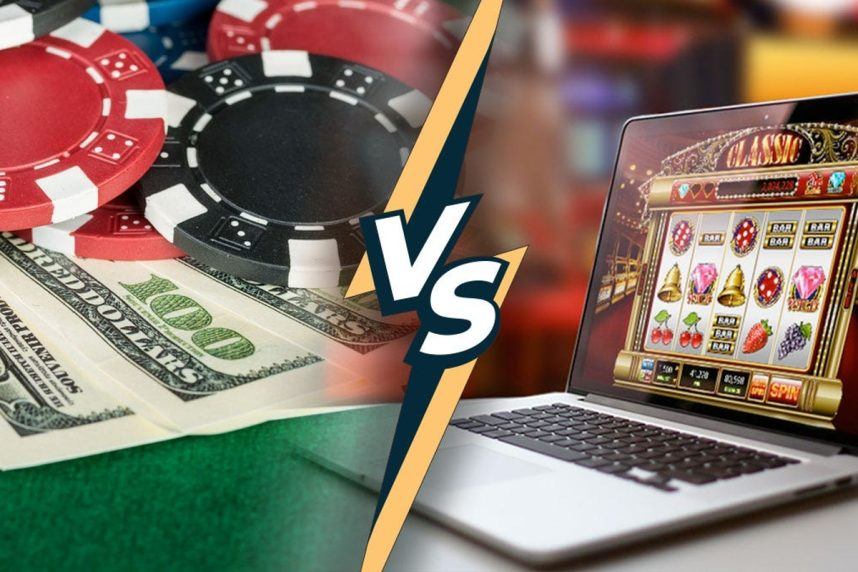 Casino chips vs laptop screen