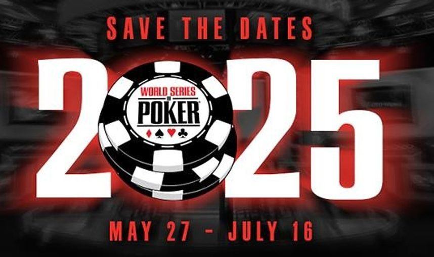 Save the Dates poker tournament banner