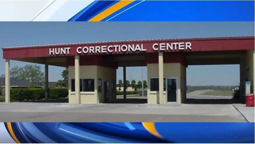 Hunt Correctional Center entrance gate