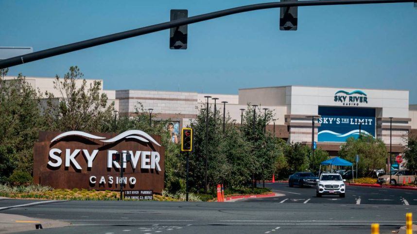 Sky River Casino exterior view